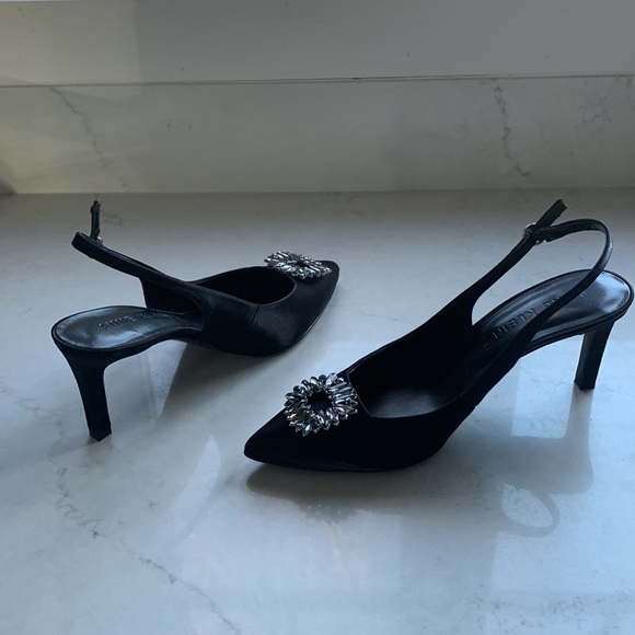 Anne Klein Slingback Gem Pumps - Picture 4 of 8